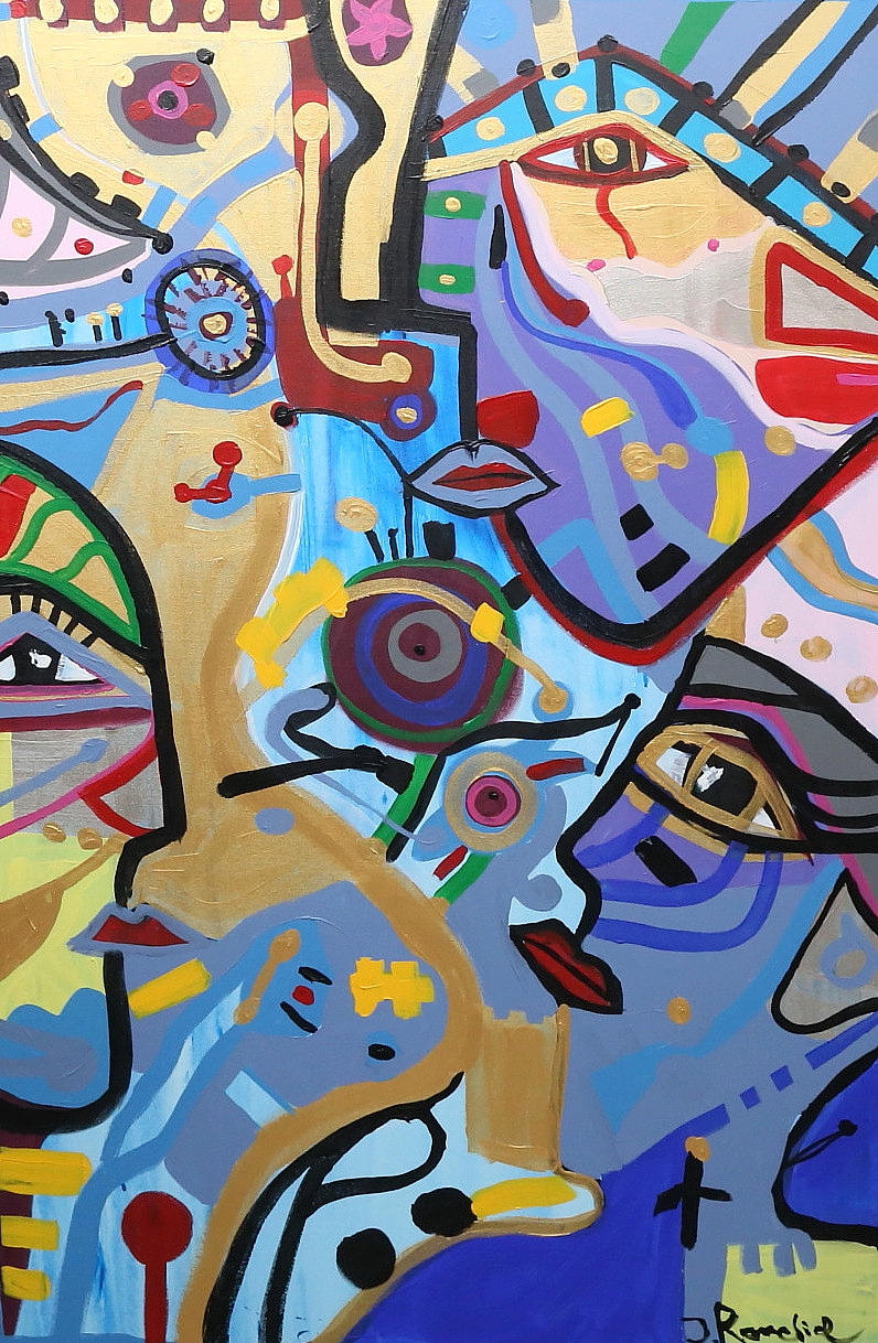 JENNIFER WIKMAN-RANELID. signed, oil on canvas.