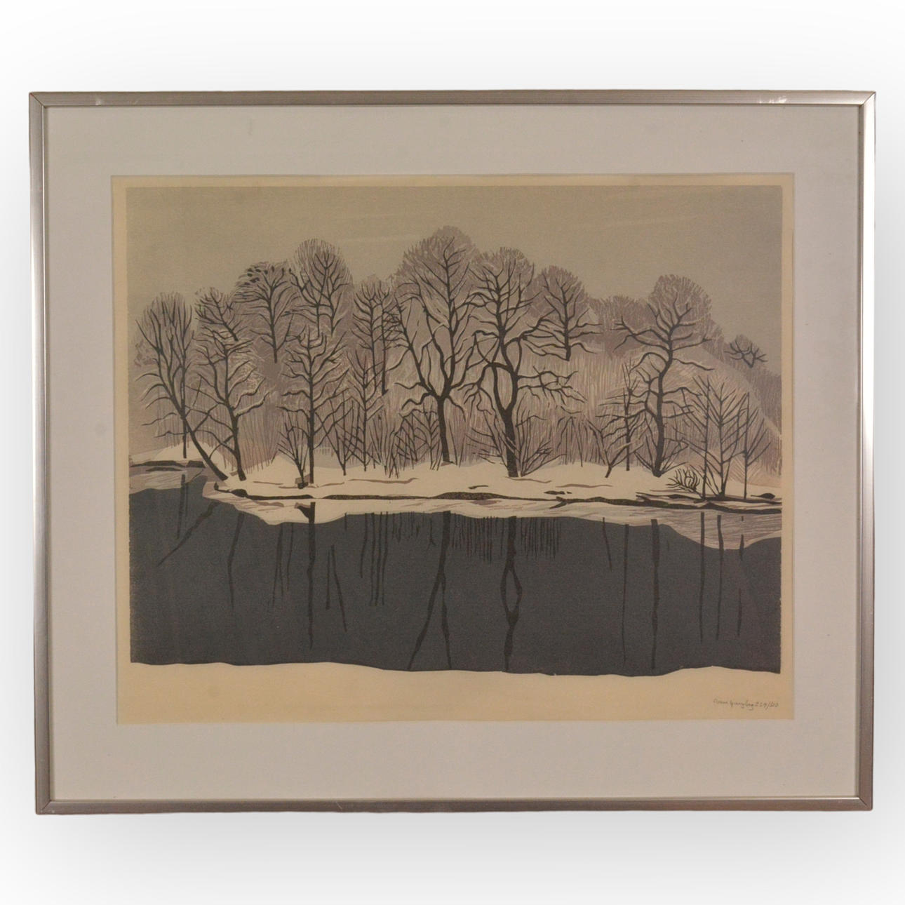 SVEN LJUNGBERG. Colored woodcuts.