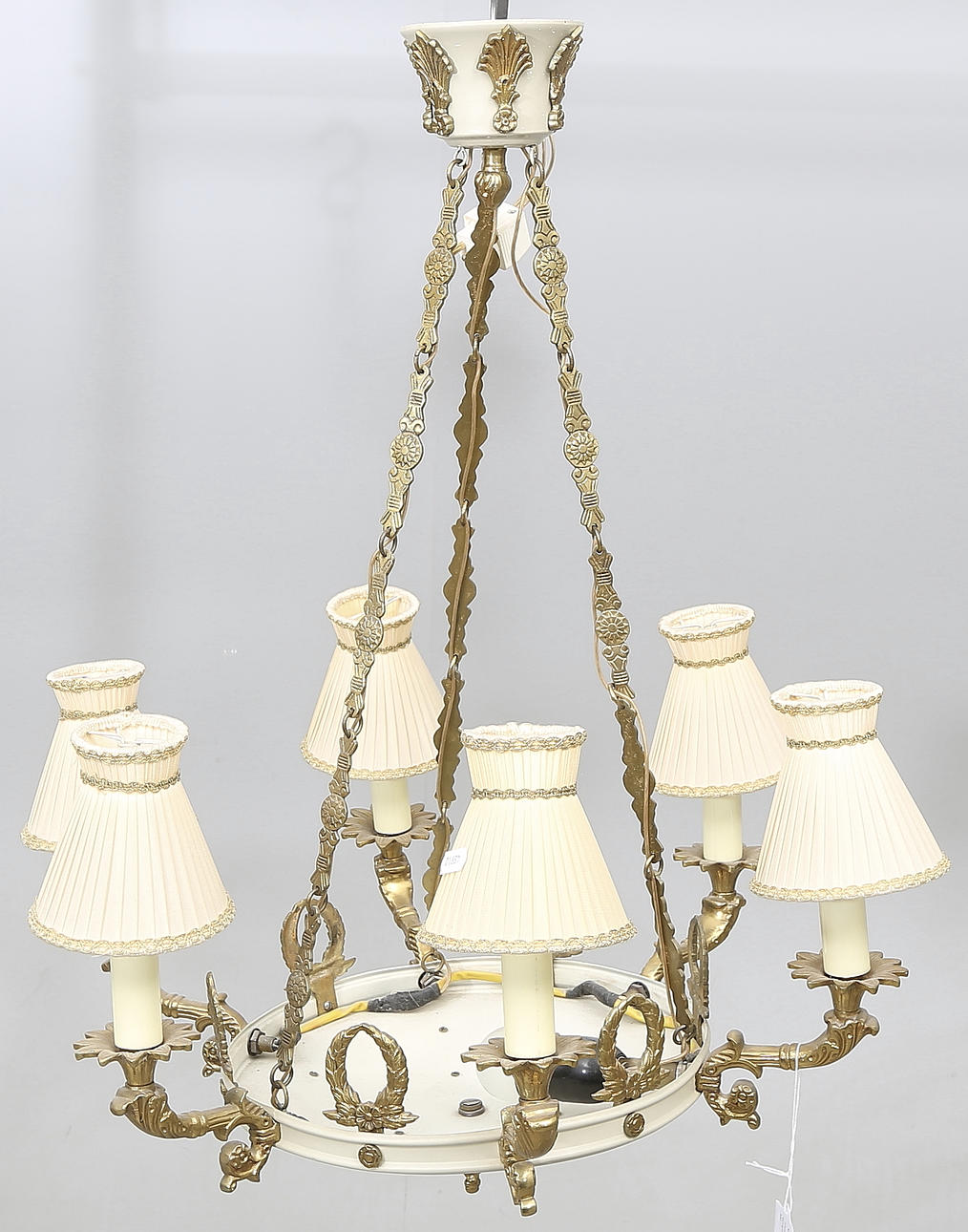 TAKLAMPA, empirestil, 1900-tal.