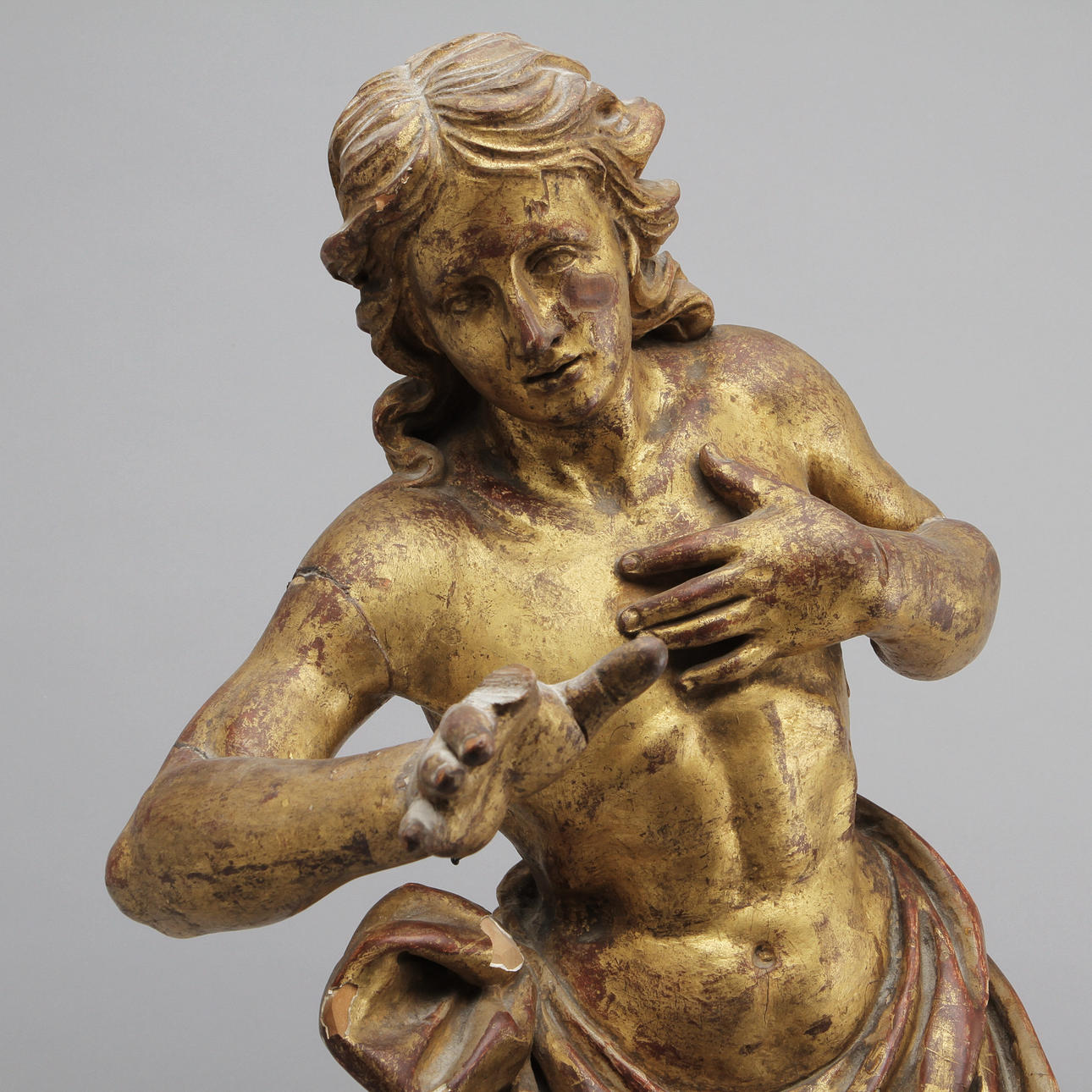 DEKORFRAGMENT, 1700/1800-tal.