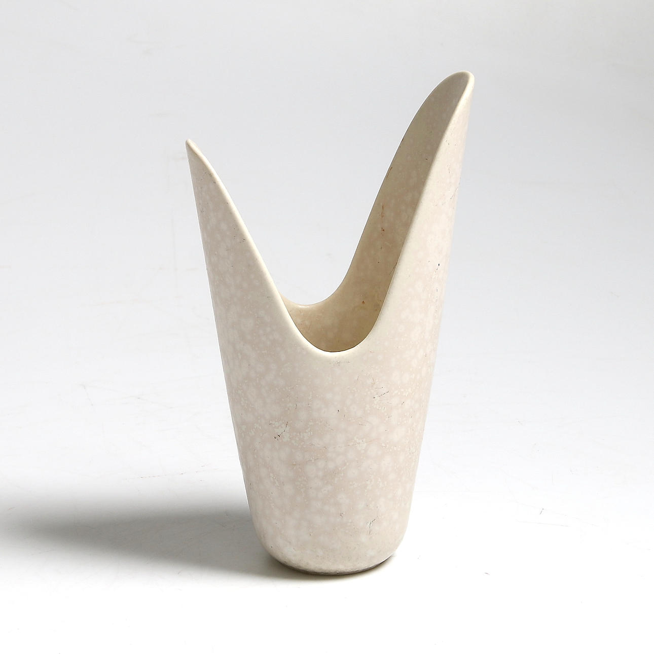 VAS, stengods, "Gäddgap", Gunnar Nylund, Rörstrand.