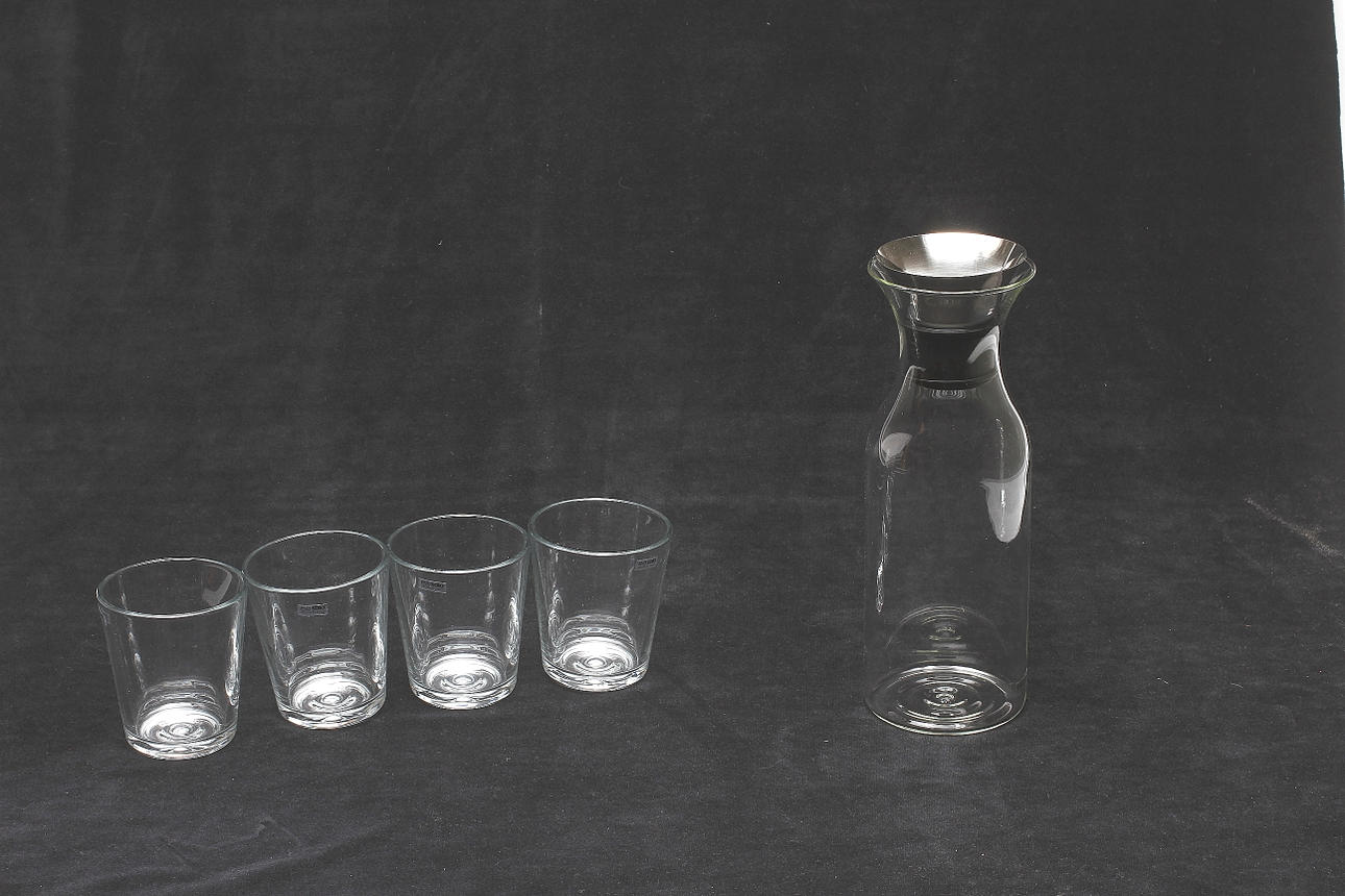 SET, 5 delar, glas, Eva Solo, 2000-tal.