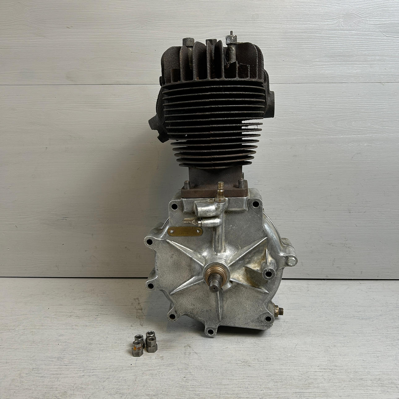 AJS, motor, 350cc, 1929, England.