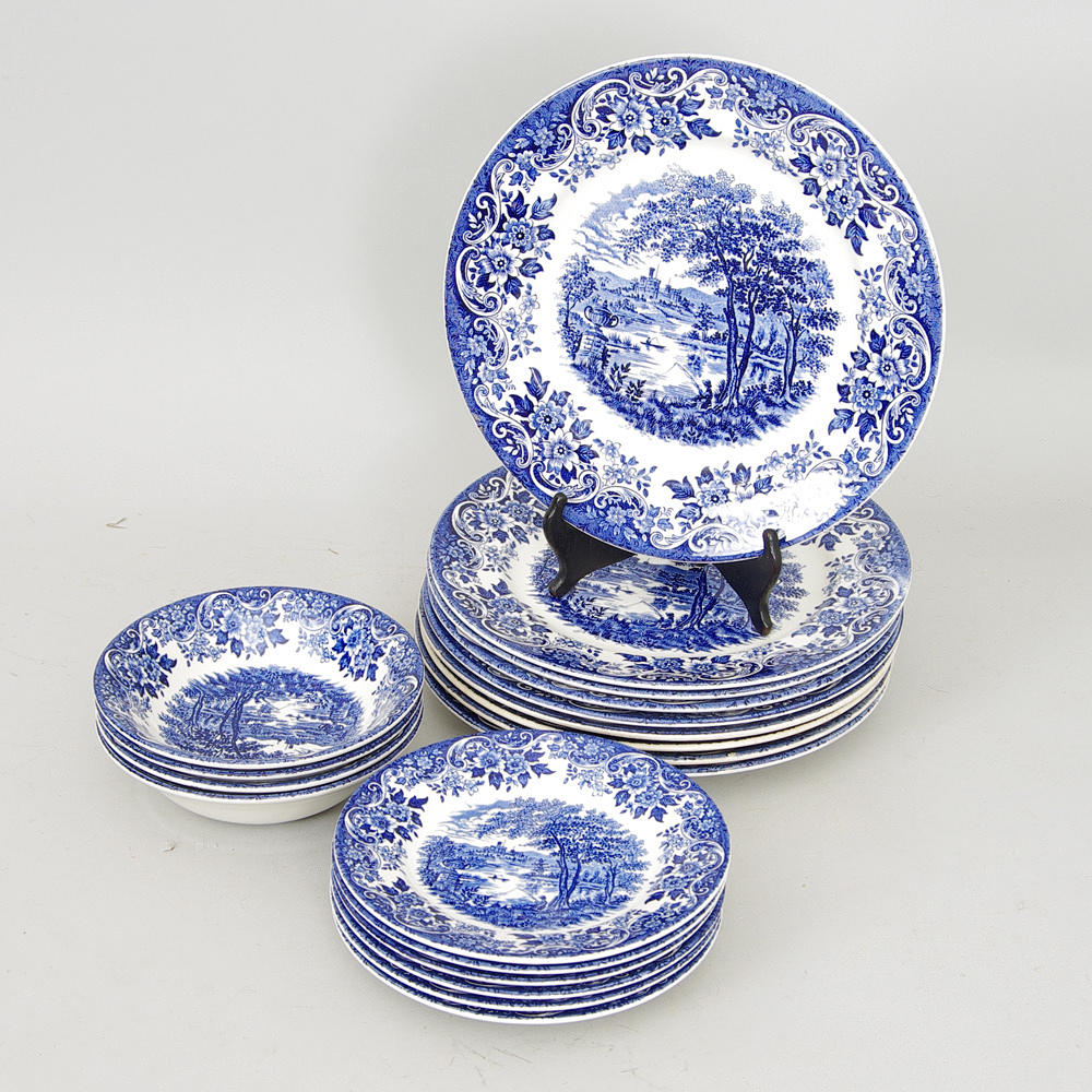 MATSERVISDELAR, "The English Scene", England.