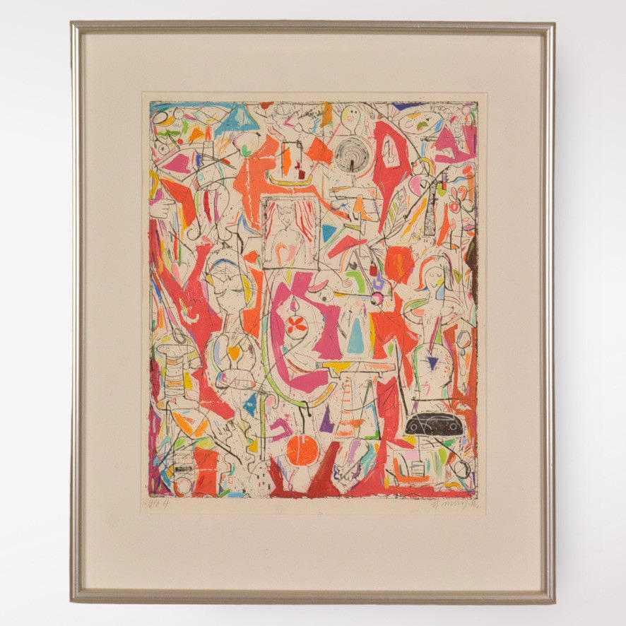 JES NORDBY. Färgetsning.