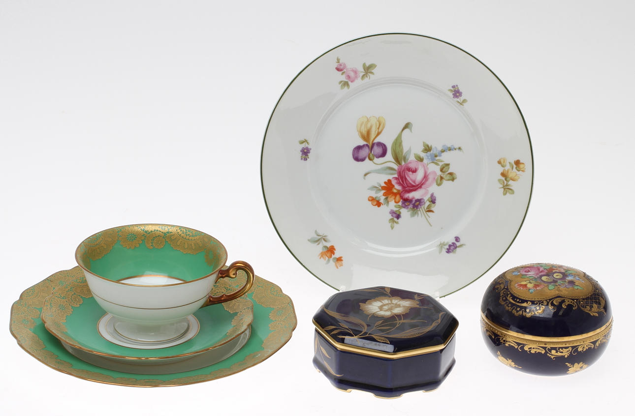 PARTI PORSLIN, 32 delar, Rosenthal och Hutschenreuther, 1900-tal.