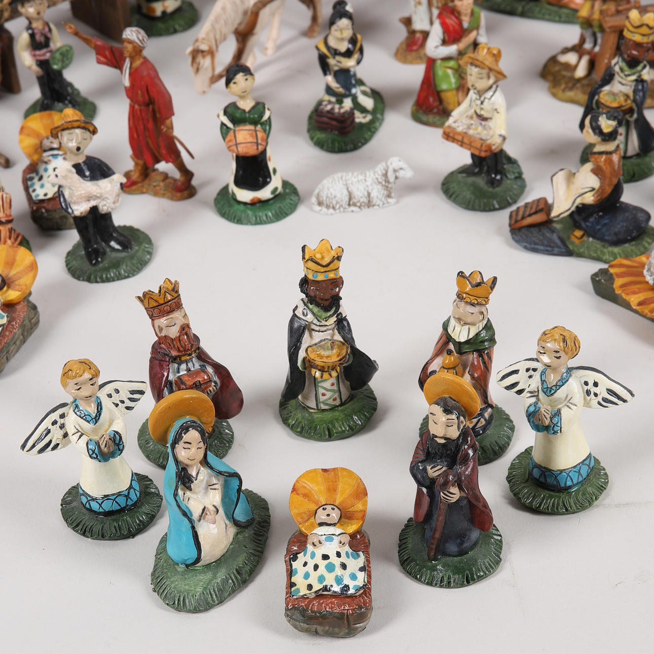 FIGURAS para Belén, Lote, plastilina.