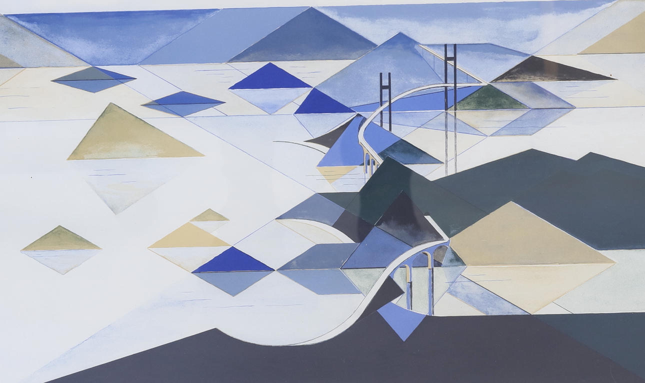 GÖRAN GIDESTAM. lithograph, signed & numbered 53/330.