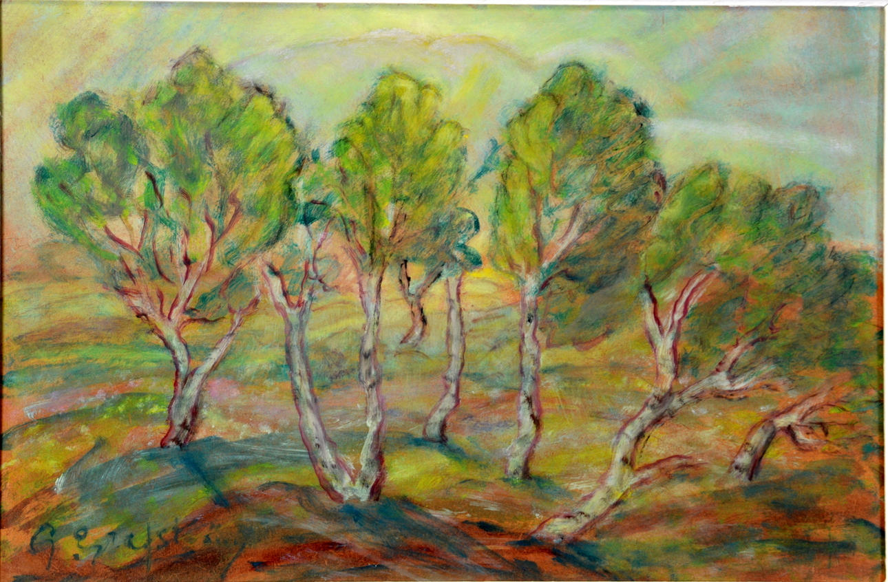 GUSTAF GRAFSTRÖM. Olja på duk.