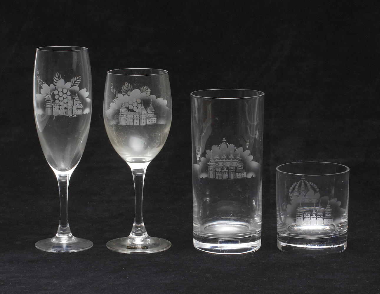 GLASSERVIS, 48 delar, Flero-Form, Flerohopp-Nybro.