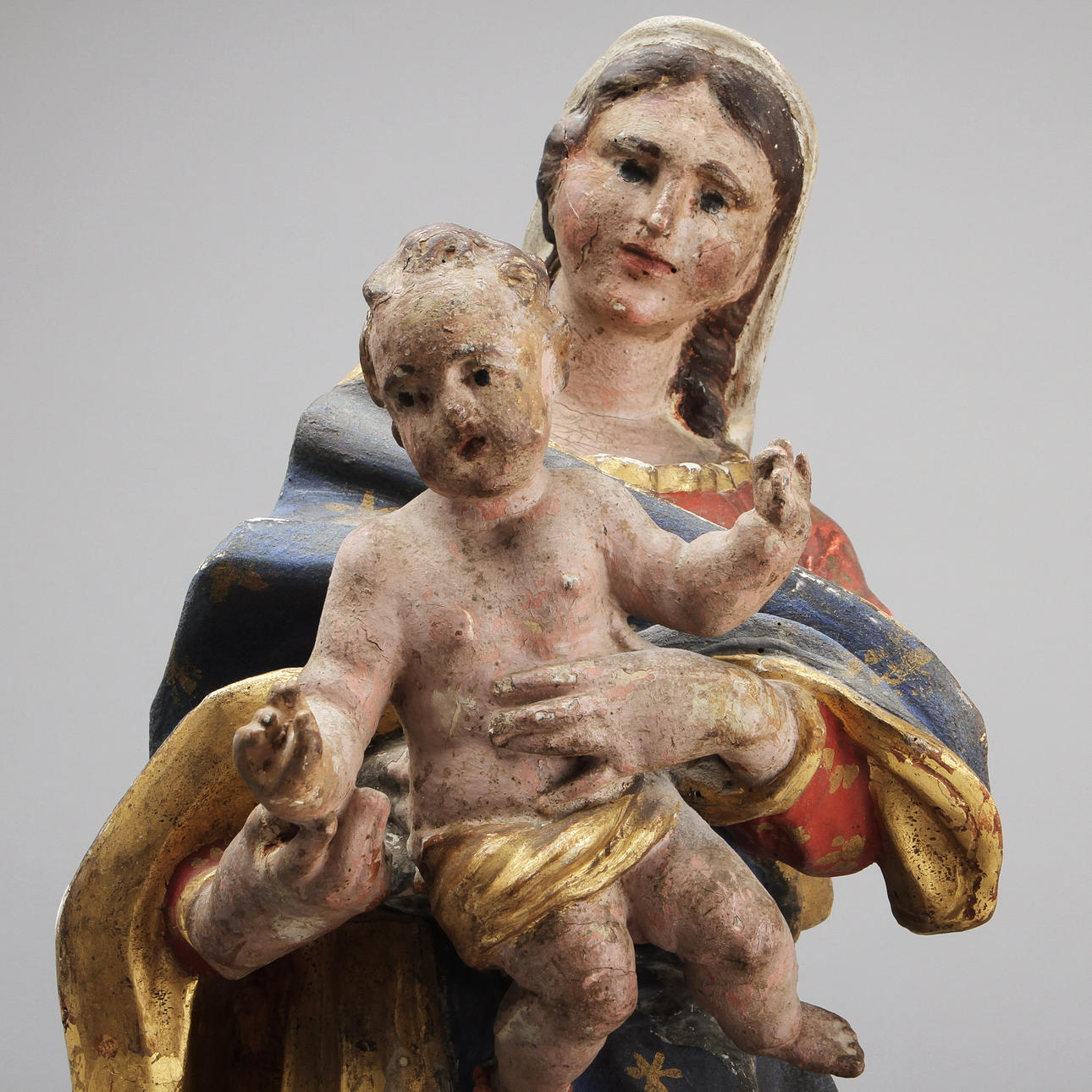 SKULPTUR, trä, 1800-tal.