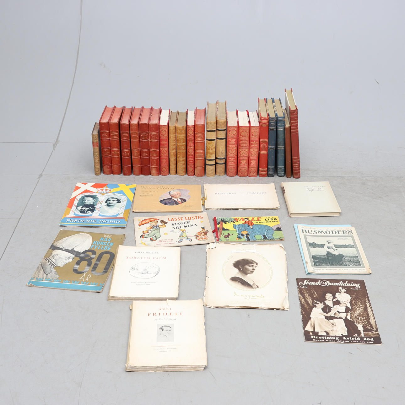 PARTI BÖCKER, b.la konst/landskap.