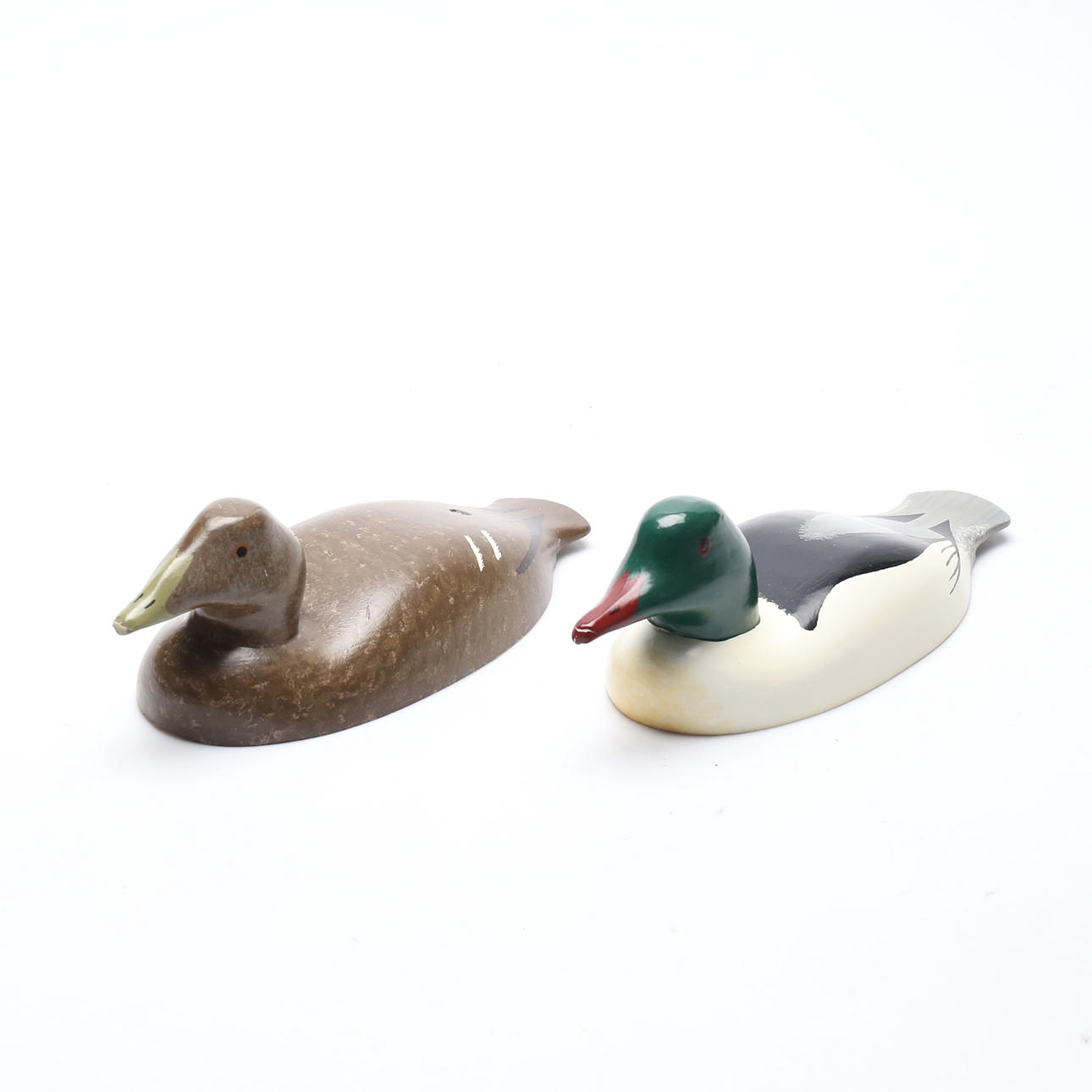 KURT ANDERSSON. Vettar, 2 pcs, painted wood.