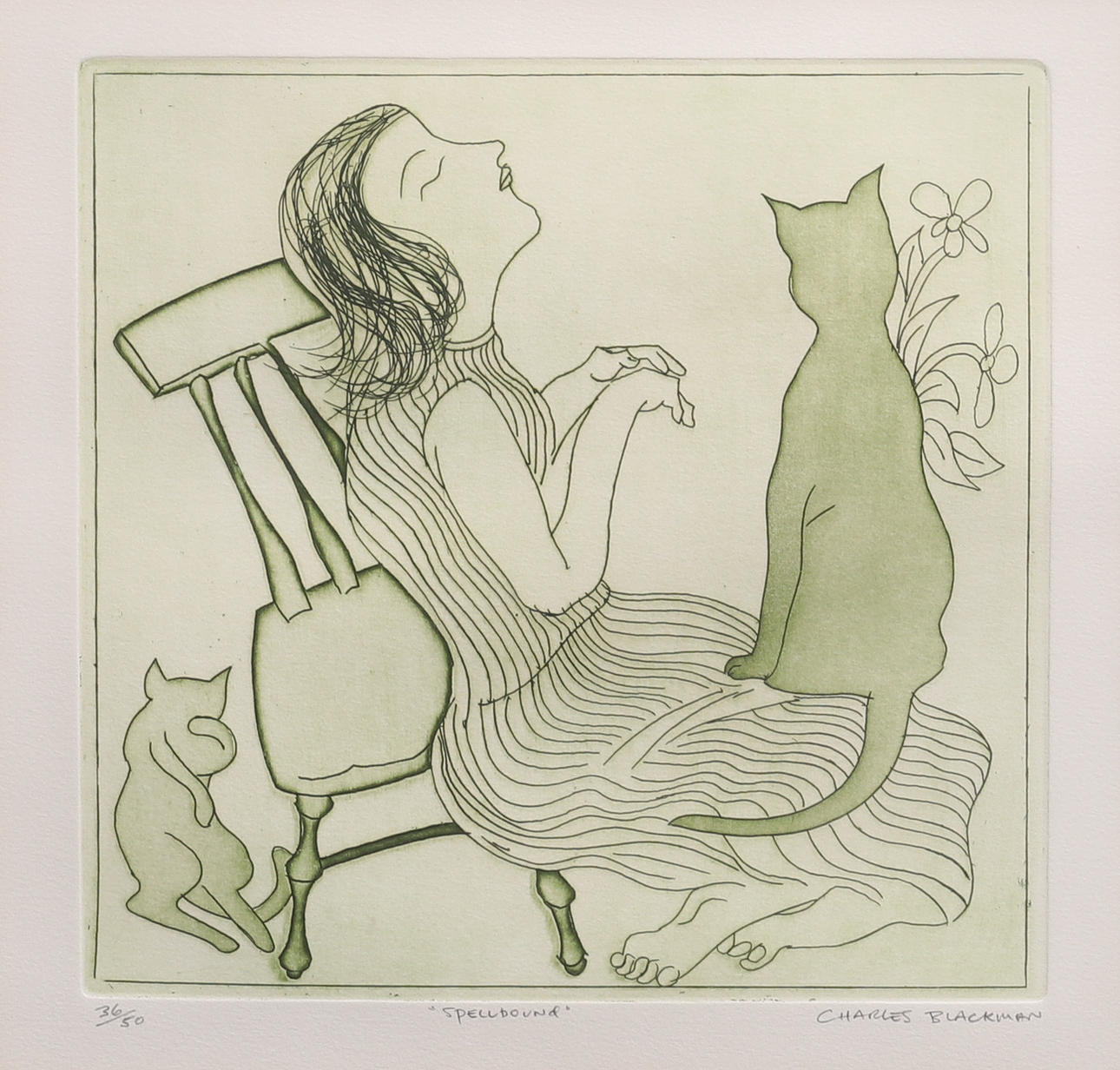 CHARLES BLACKMAN (AUSTRALIAN, 1928-2018). SPELLBOUND.