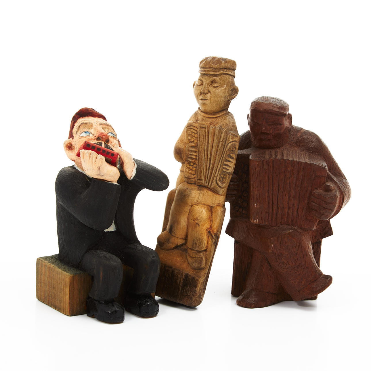 WEIMAR SÖDERSTRÖM (1927-1988). (3) Dragspelare och munspelare, varav ...