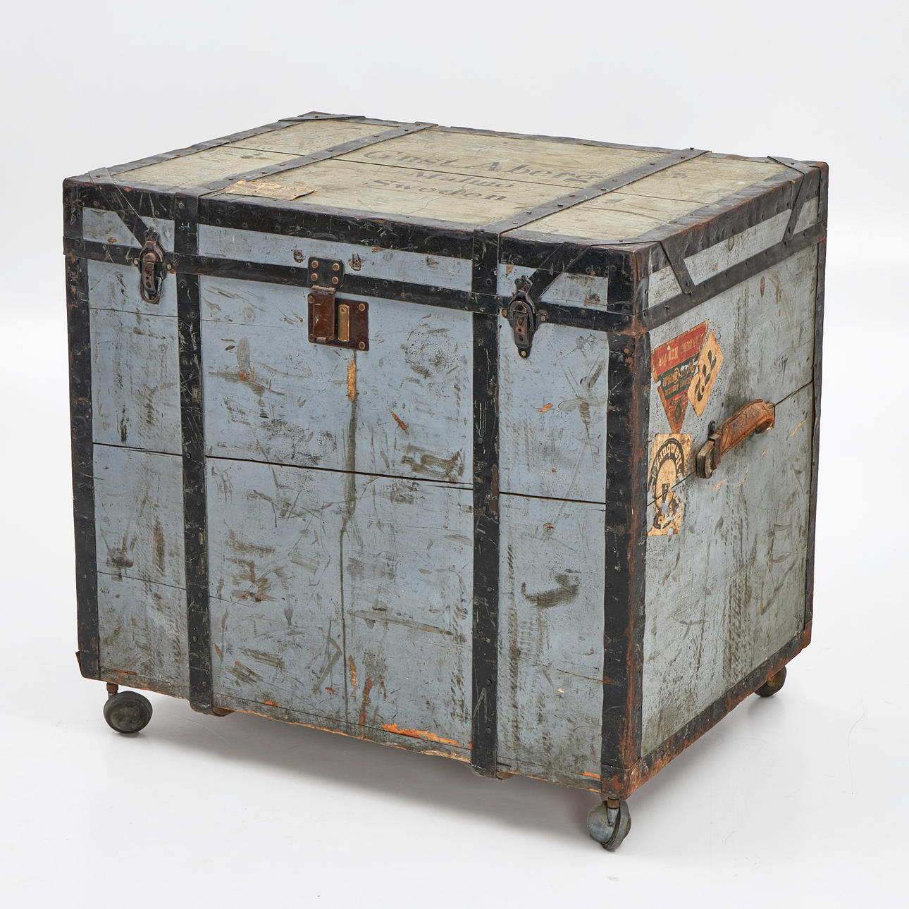 KOFFERT, märkt Gust. Åberg, Malmö, Sweden, omkring 1900.