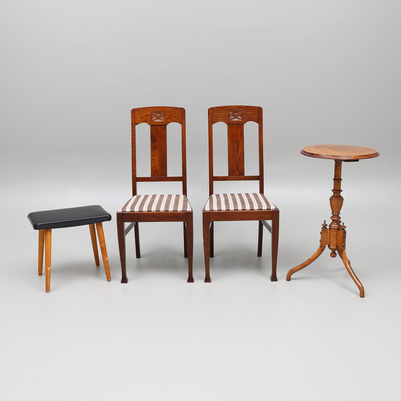 STOLAR, 2st, PALL, samt PELARBORD, 1800/1900-tal.