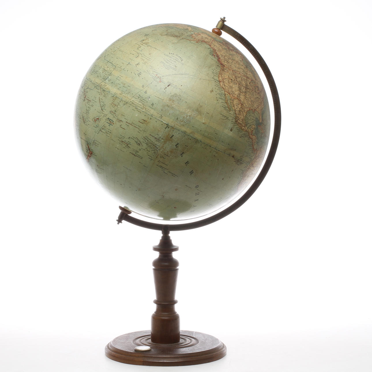 JORDGLOB, "Erd- Globus", Ludw. Jul. Heymann Geographischer Verlag, Leipzig.