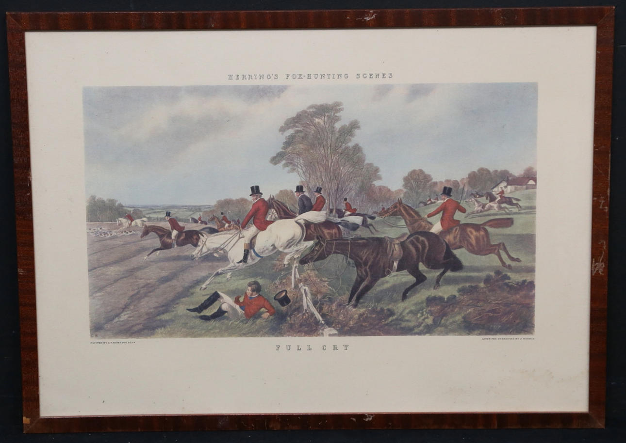 TRYCK, Rävjakt. Efter JF Herring senr.