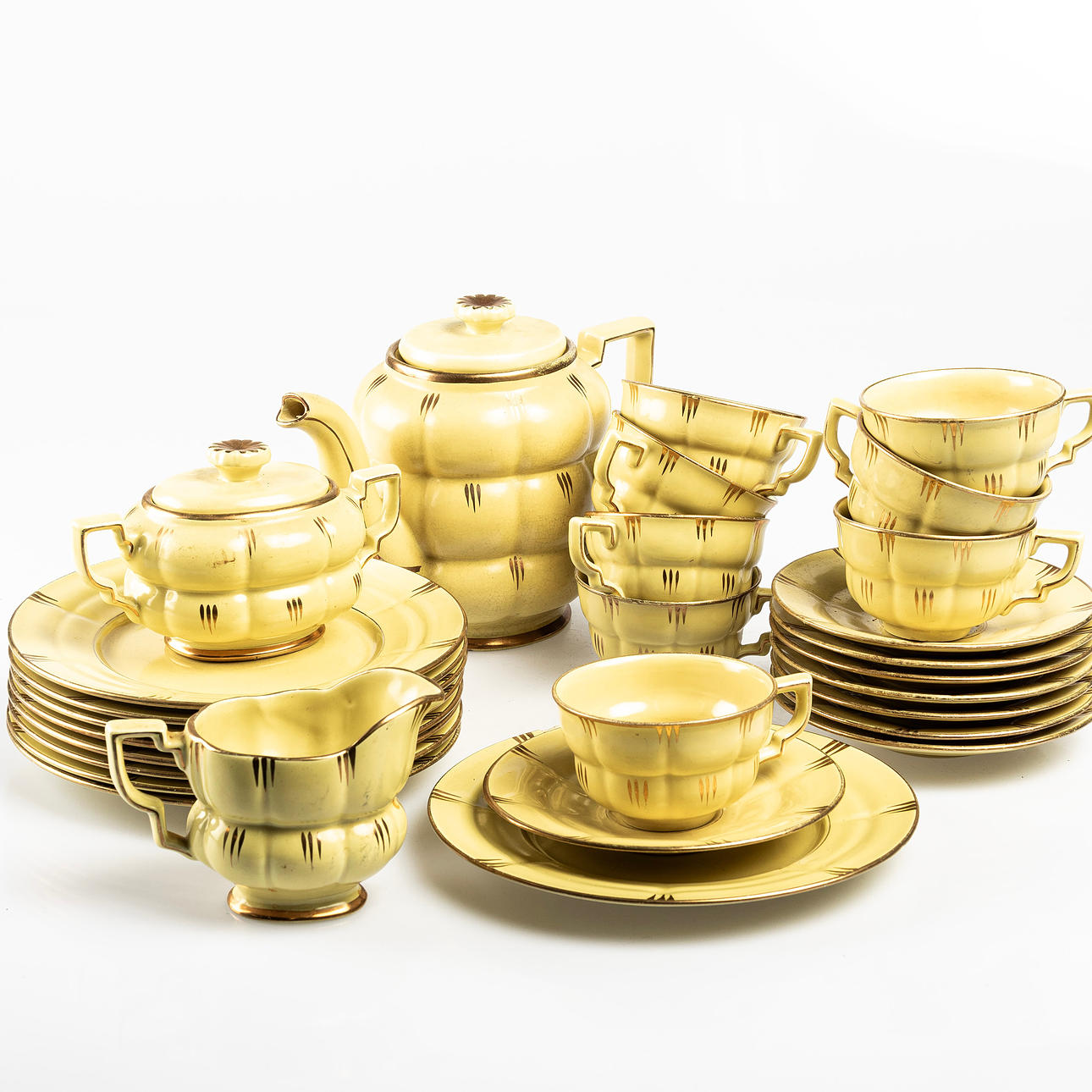 ARTHUR PERCY. Coffee set, 26 pieces, "Royal", Gefle.
