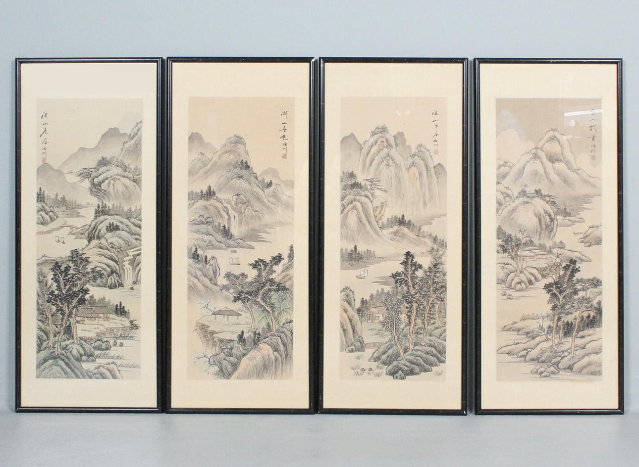 'Asiatische Landschaften', Drucke.