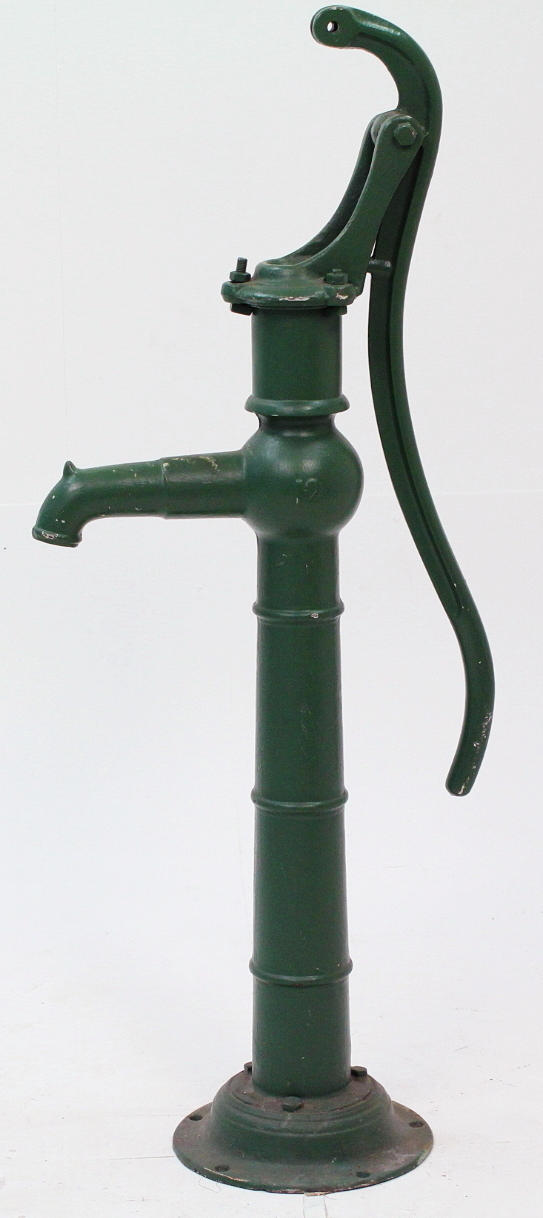 TRÄDGÅRDSPUMP, järn.