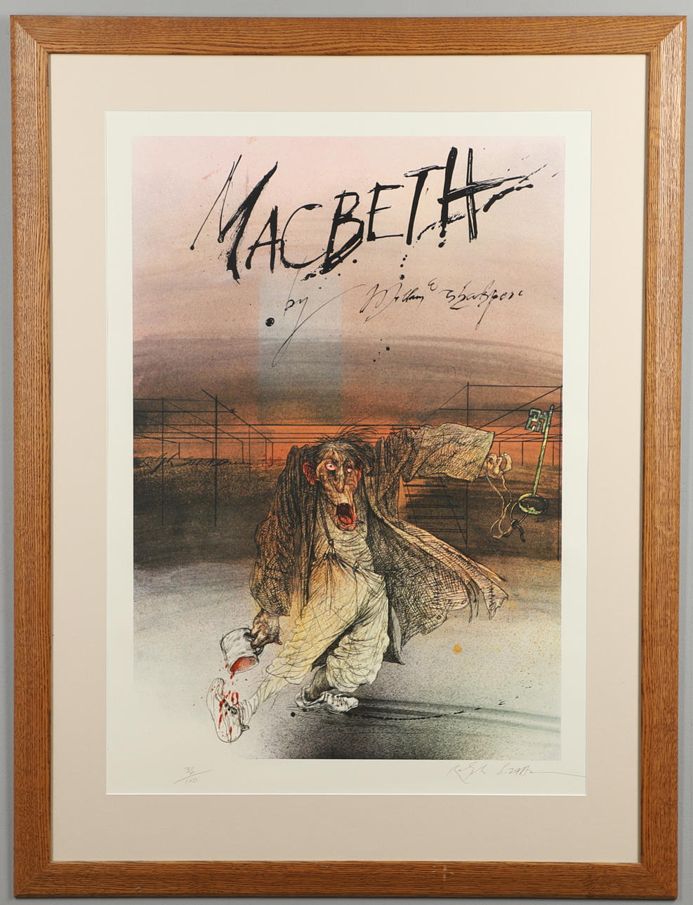 AFTER RALPH STEADMAN (B.1936). MACBETH.