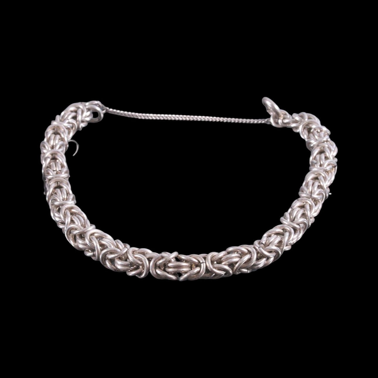 ARMLÄNK, kejsar, silver.