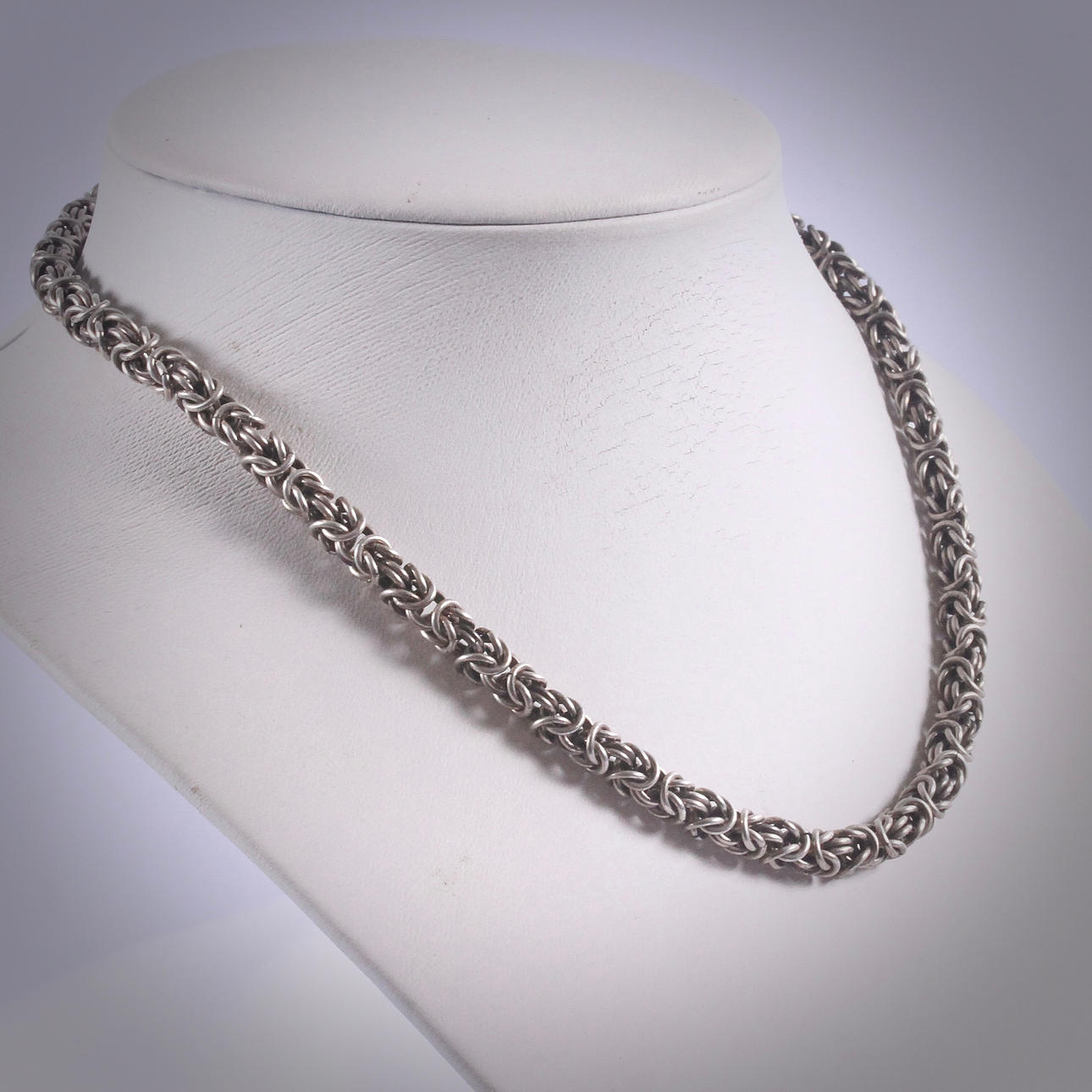 HALSKETTE, Kaiser, Silber.