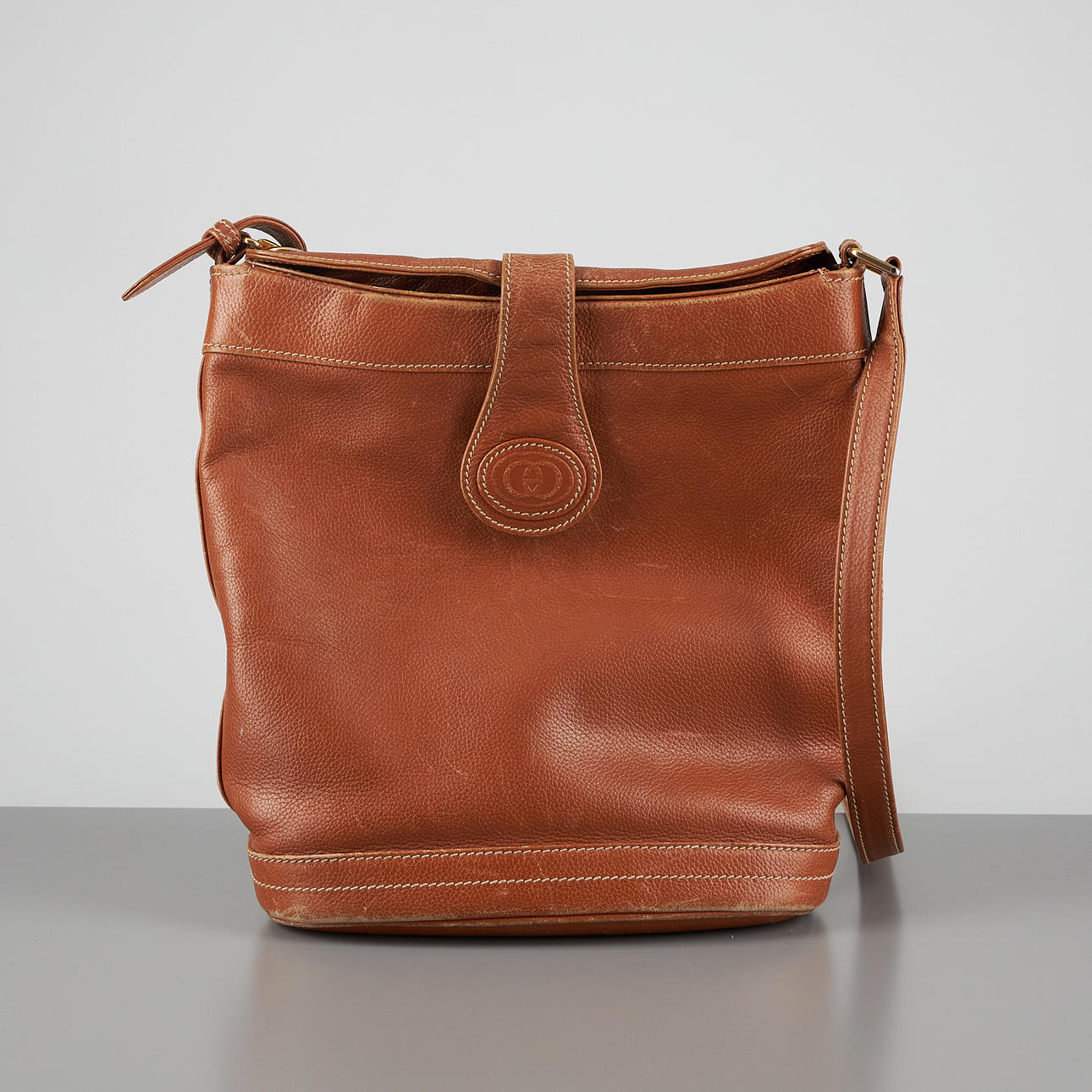 GUCCI, bag, leather.