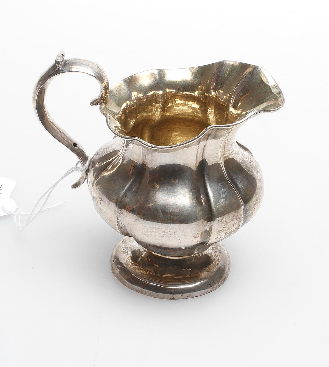 GRÄDDKANNA, silver, Moskva, 1860-tal, vikt ca 117 gram.