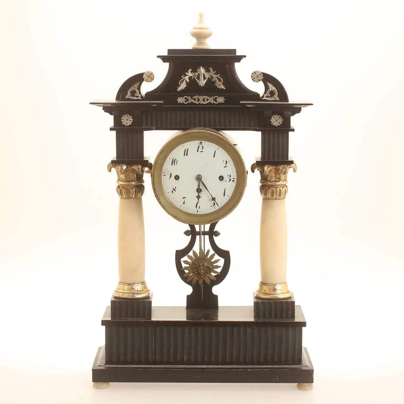TABLE PENDULUM, empire style, 18/1900s.