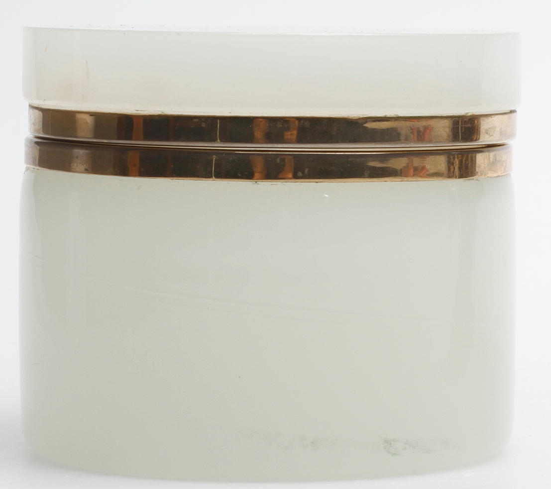 SKRIN, glas, Opaline Elli Ferro, Murano, Italien, möjligen Firma Svenskt Tenn, 1900-talets mitt.