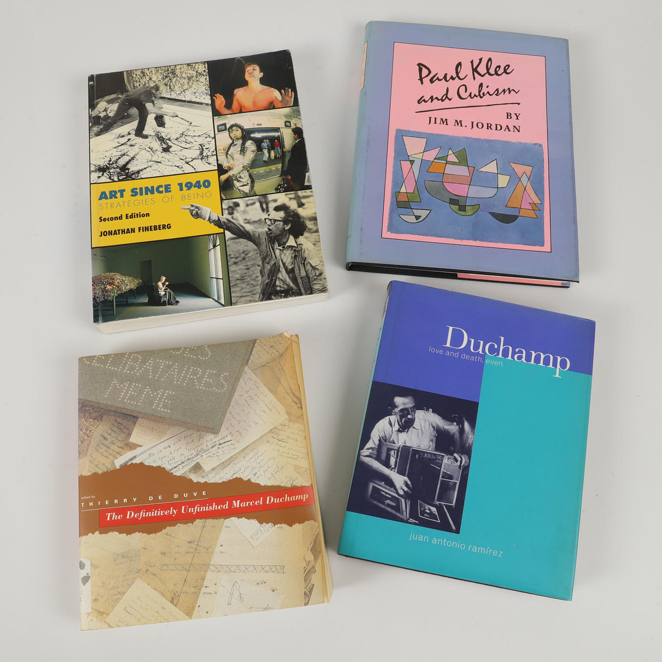 LIBROS DE ARTE, 4 piezas, incl. a. sobre Marcel Duchamp.