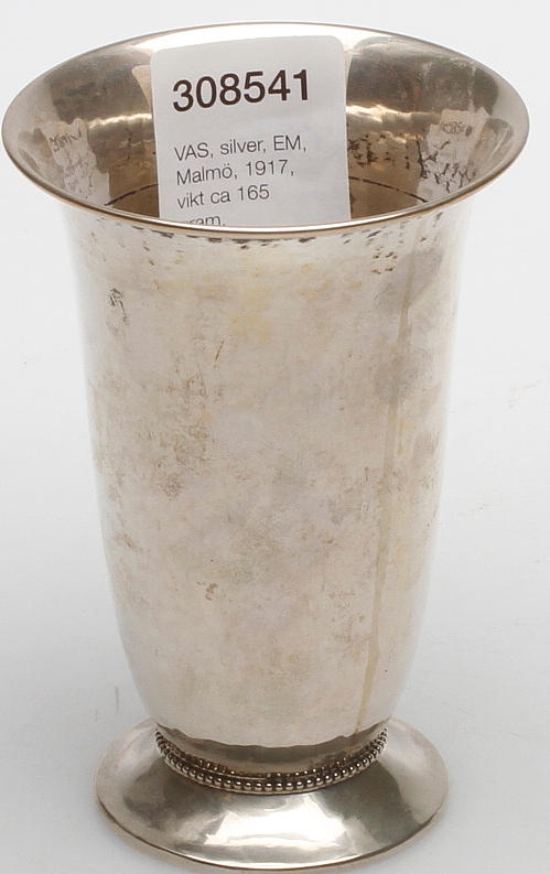 VAS, silver, EM, Malmö, 1917, vikt ca 165 gram.
