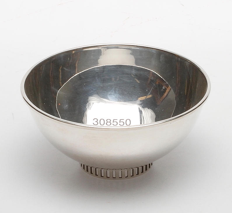 SKÅL, silver, TESI, Göteborg, 1962, vikt ca 174 gram.