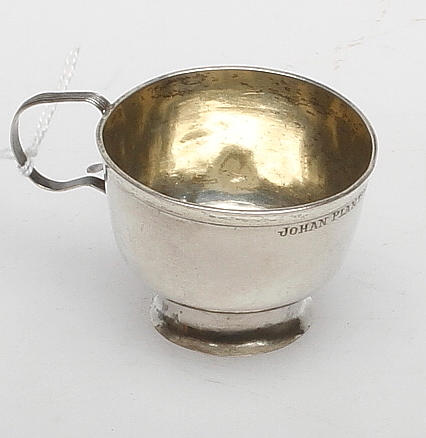 SUPKOPP, silver, Luleå, 1833, vikt ca 34 gram.