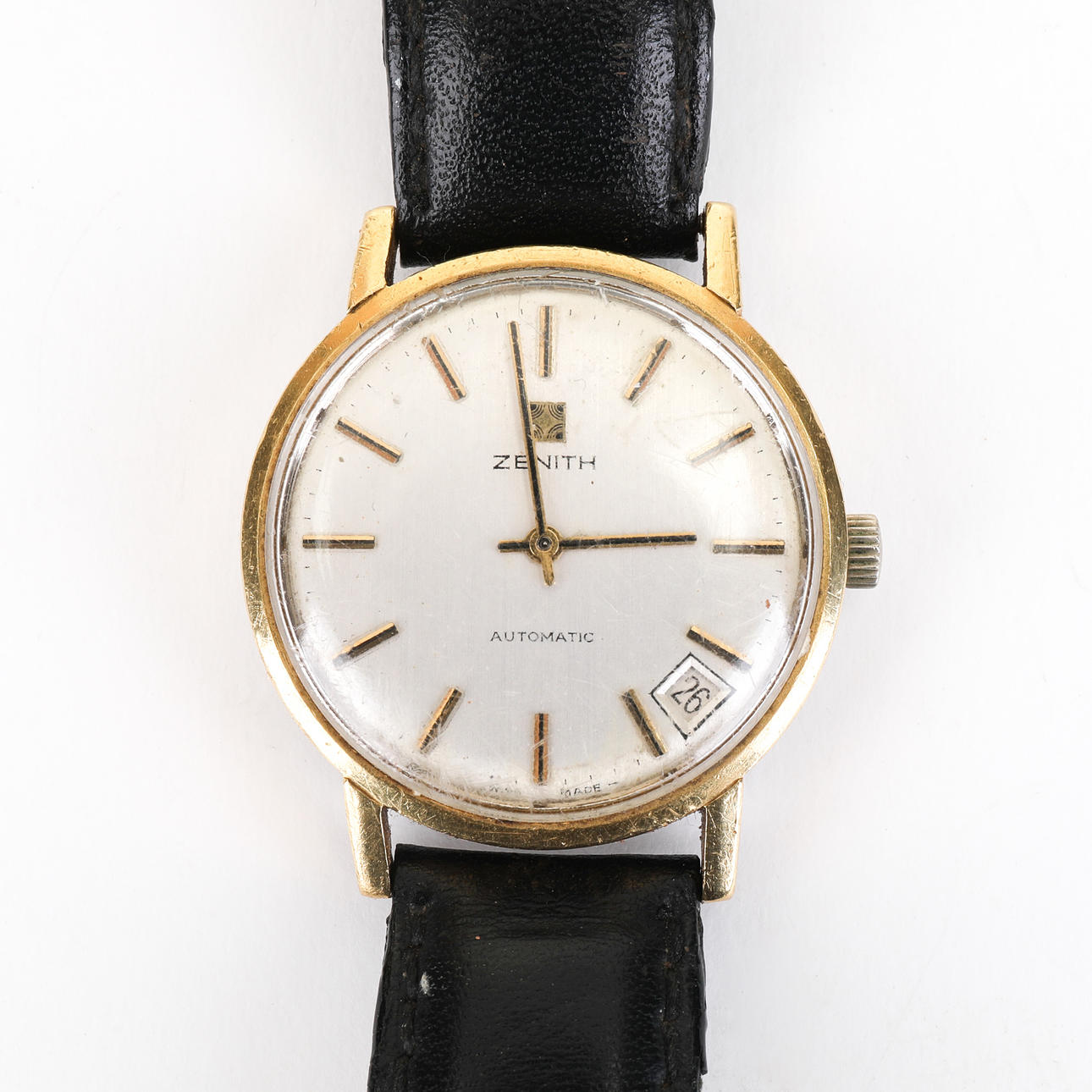 ARMBANDUHR, Zenith Automatic, Gold auf Stahl.