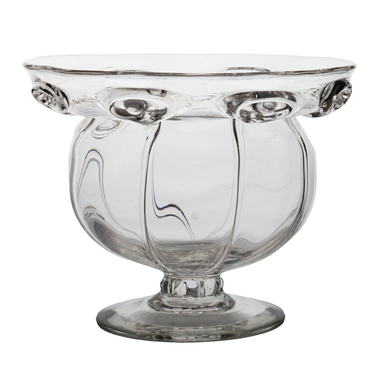AN EARLY 20TH CENTURY STOURBRIDGE GLASS BOWL. Glass - Art glass - Auctionet