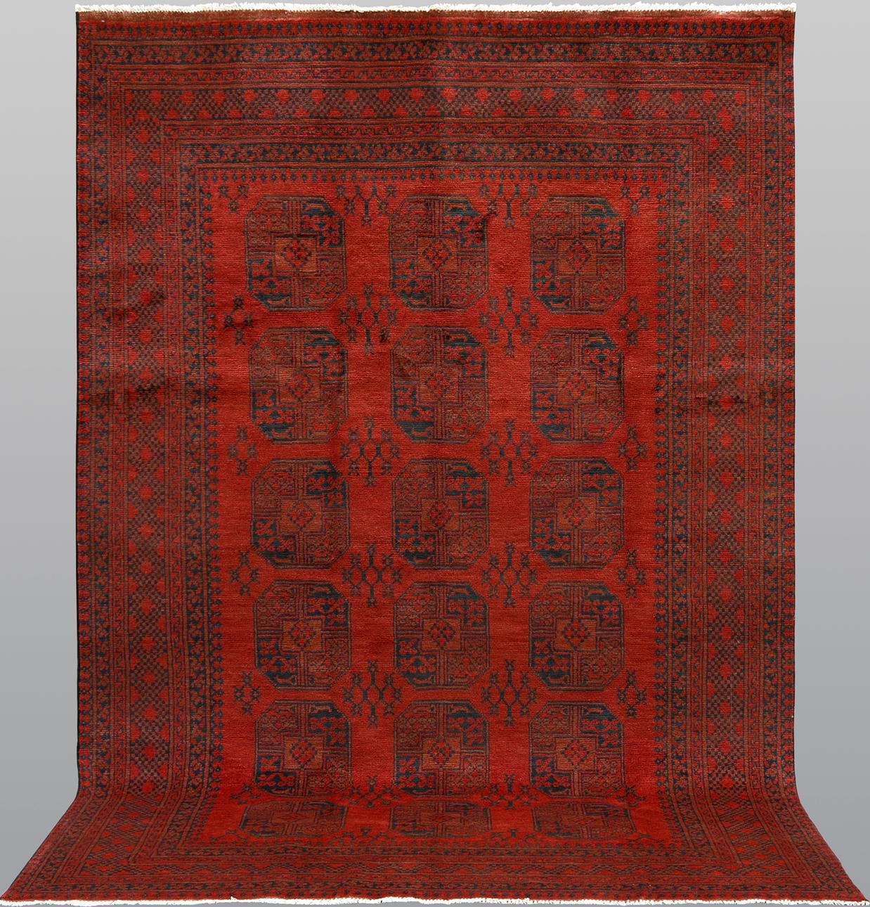 ALFOMBRA, afgana, aprox.284 x 191 cm.