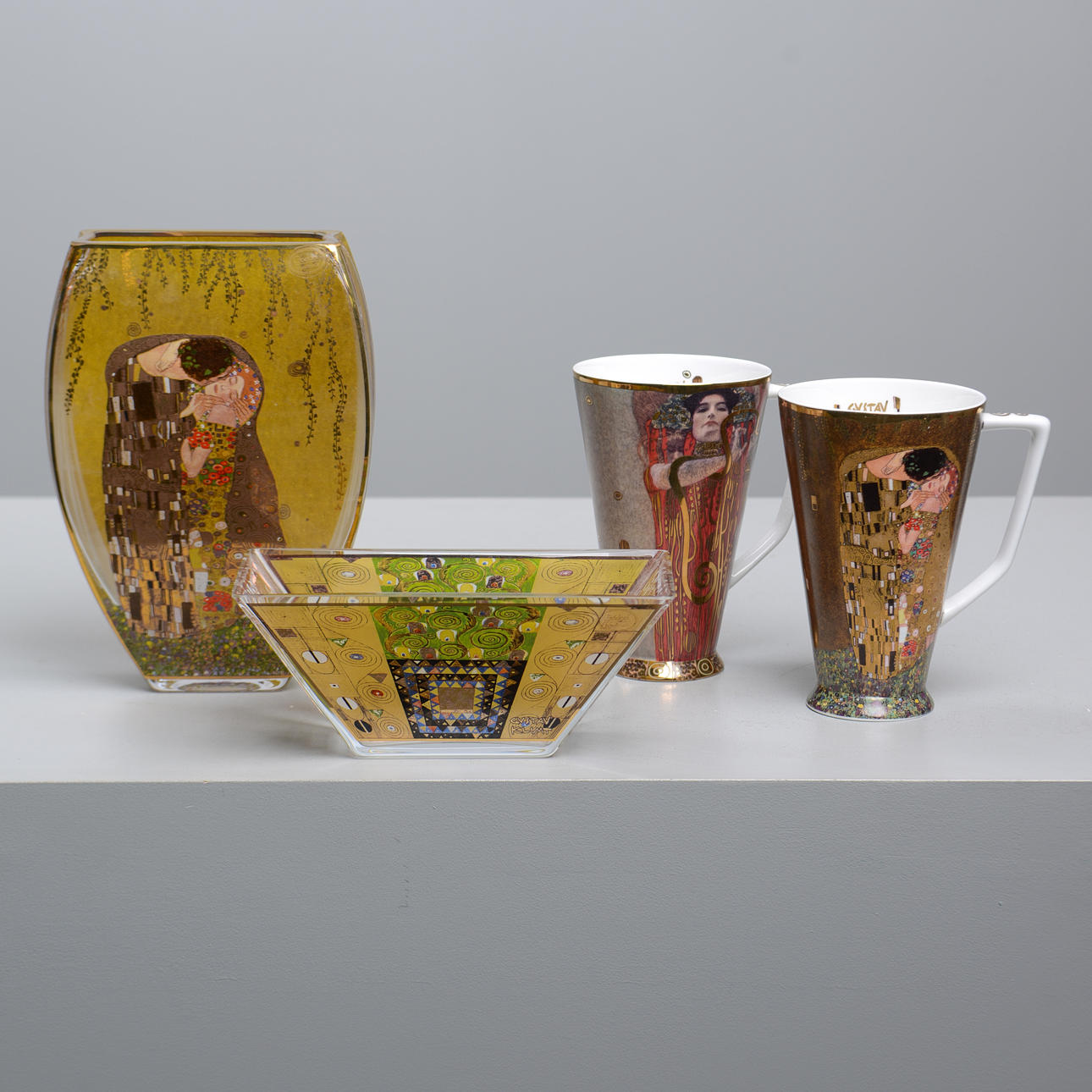 Tasse à Emporter Goebel - Gustav Klimt Le Baiser - Artis Orbis - 500 Ml