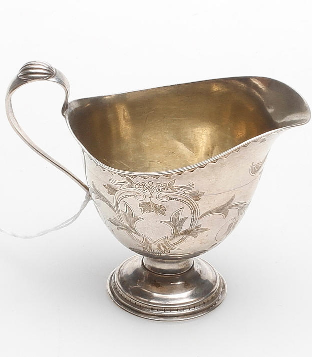 KANNA, silver, Sverige, 1800-tal, vikt ca 70 gram.