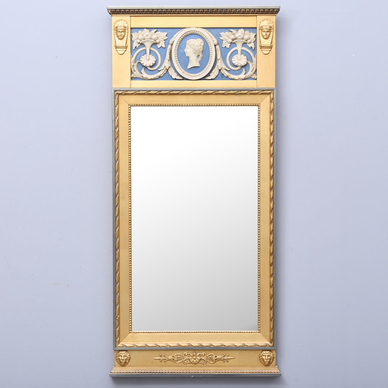 ESPEJO, estilo imperio, años 50.