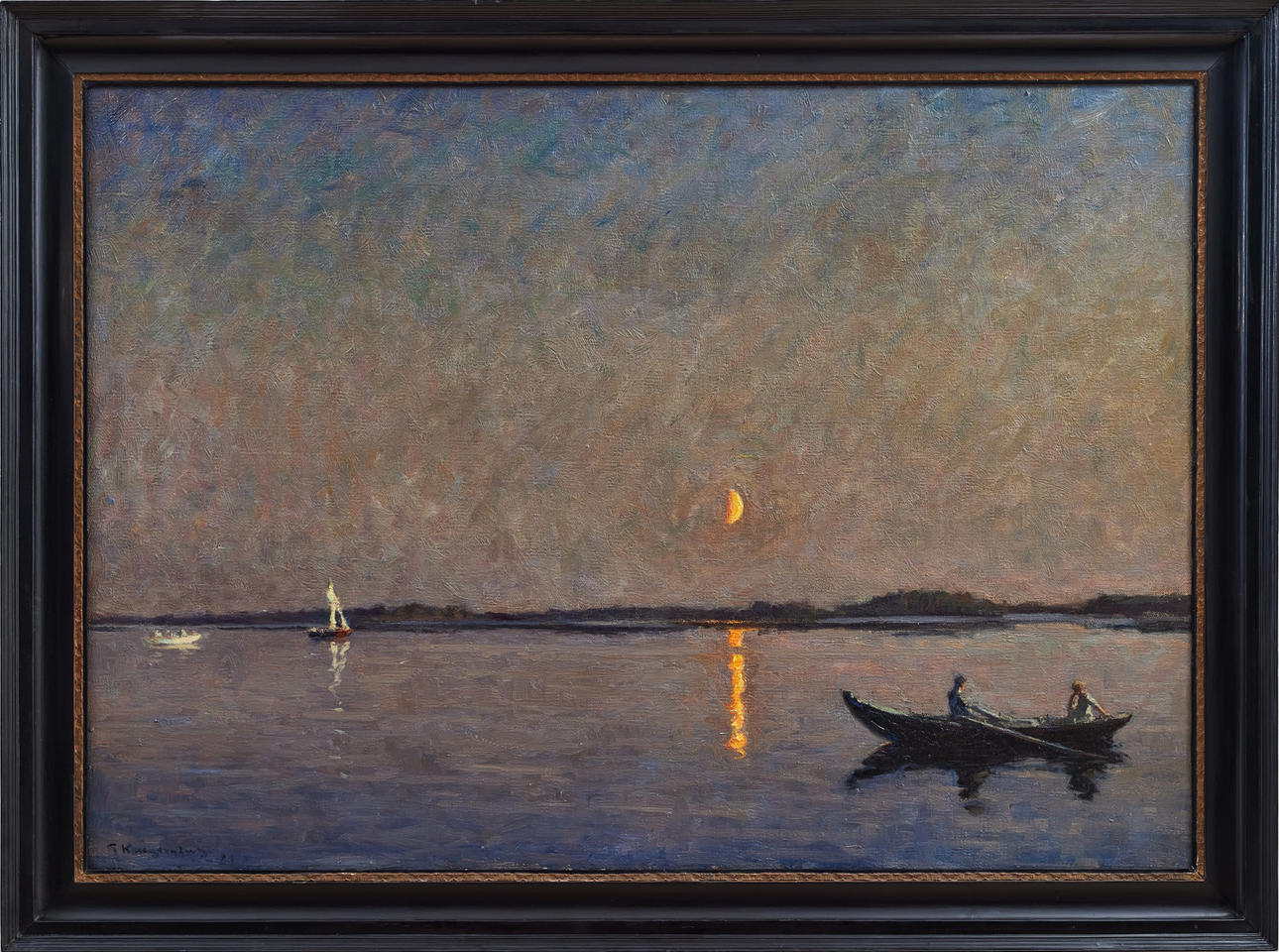 GOTTFRID KALLSTENIUS. "Hiljainen yö".