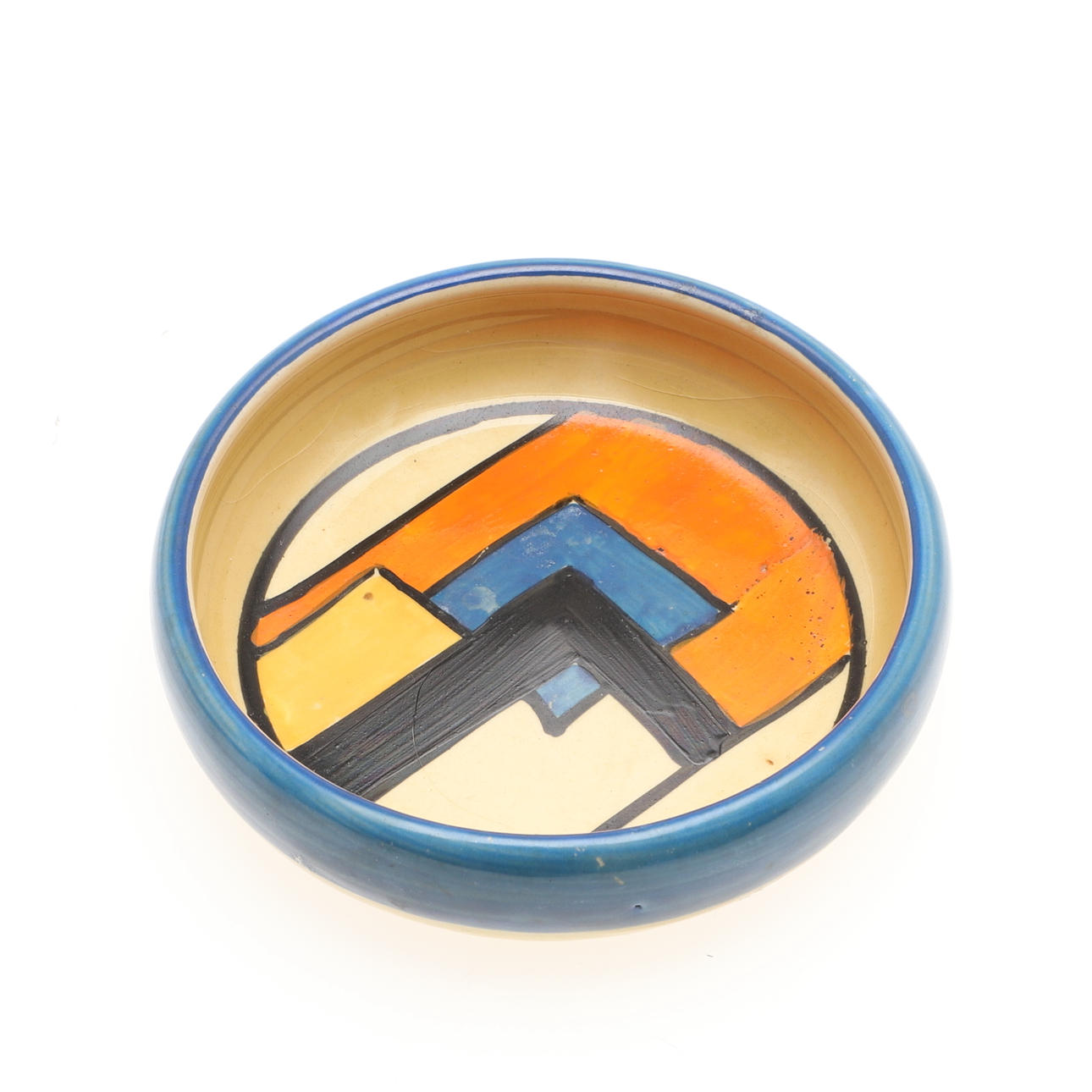 EINE CLARICE CLIFF ORIGINAL BIZARRE PIN Teller.