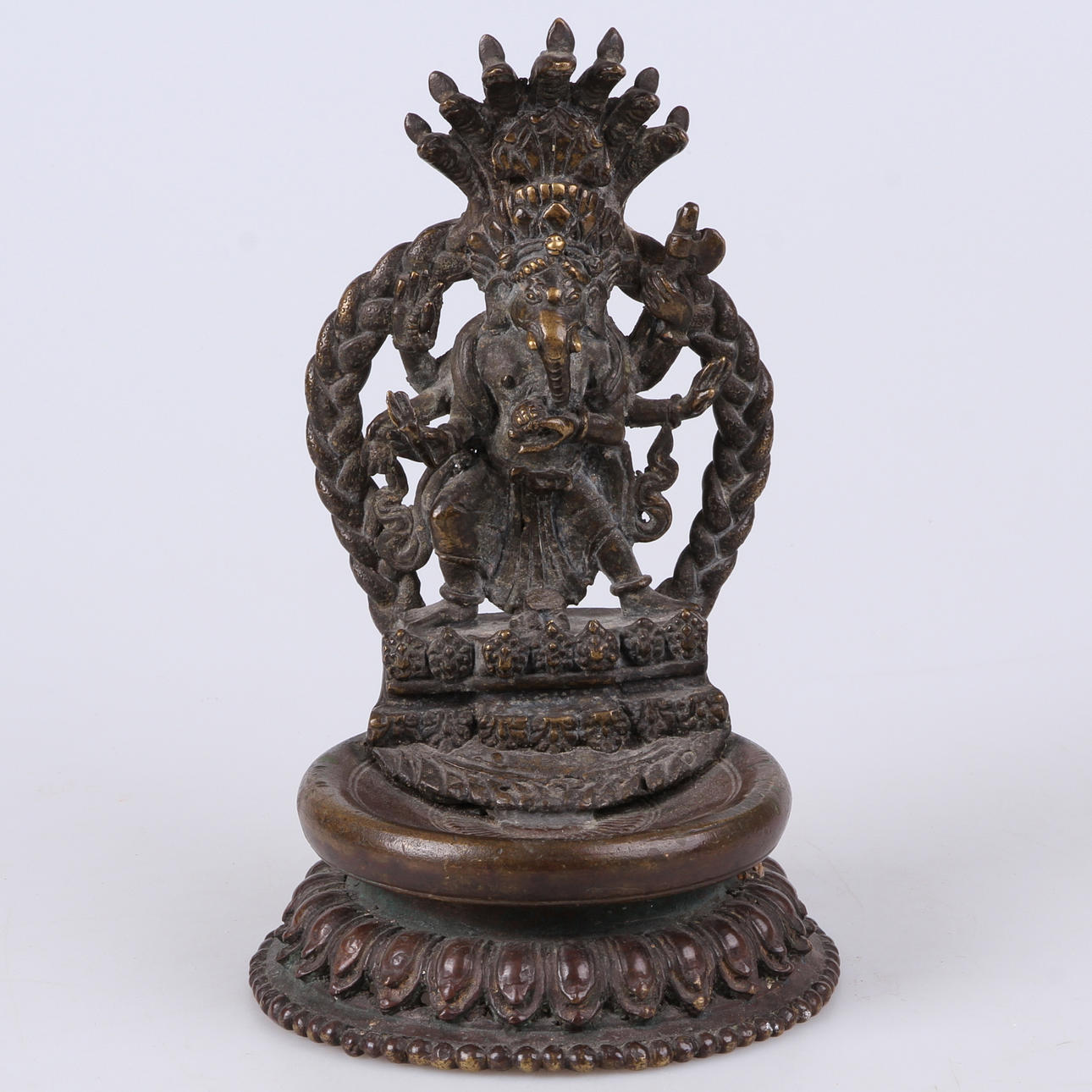 FIGURIN, Ganesha, Brons, Orientalisk.