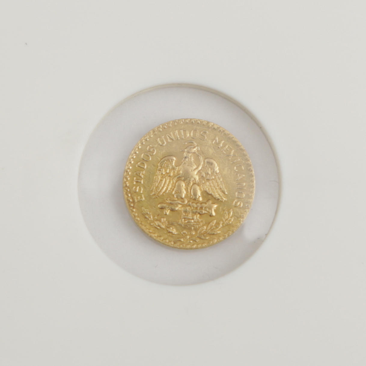 GULD MØNT, Mexico, 1945. Ca. 1,5 g.