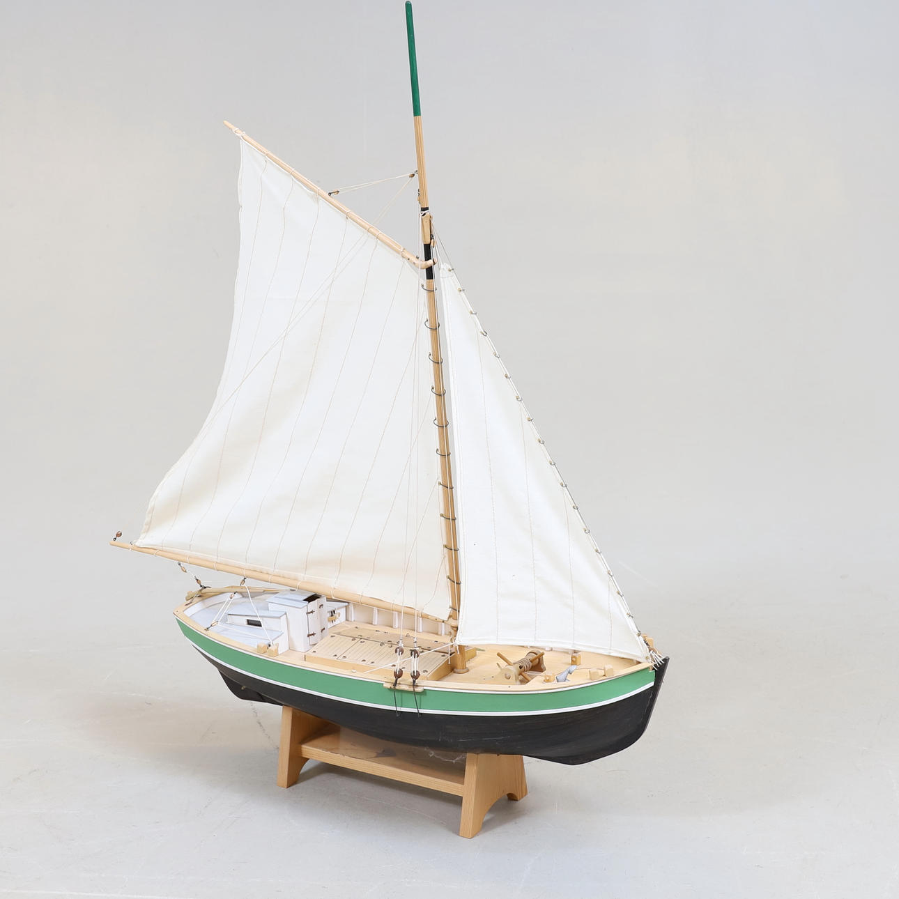 MODELO DE BARCO, quilla, década de 1900.