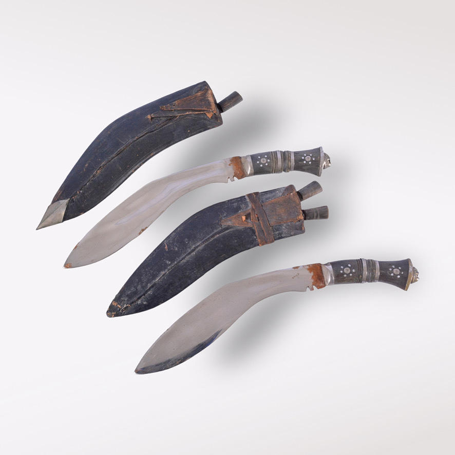 KNIVAR, 2-st, "Khukri" 1900-tal.