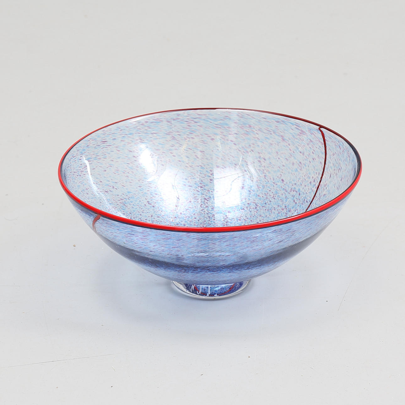 SKÅL, glas, Bertil Vallien, Kosta Boda, signerad.